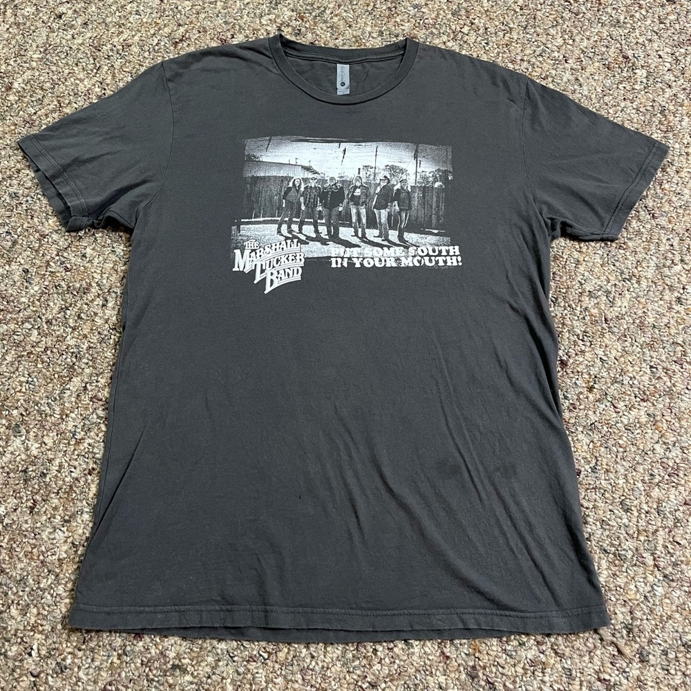 🎸 '18 The Marshall Tucker Band Lineup Get Some South In Ya' Mouth SC Soft Tee
